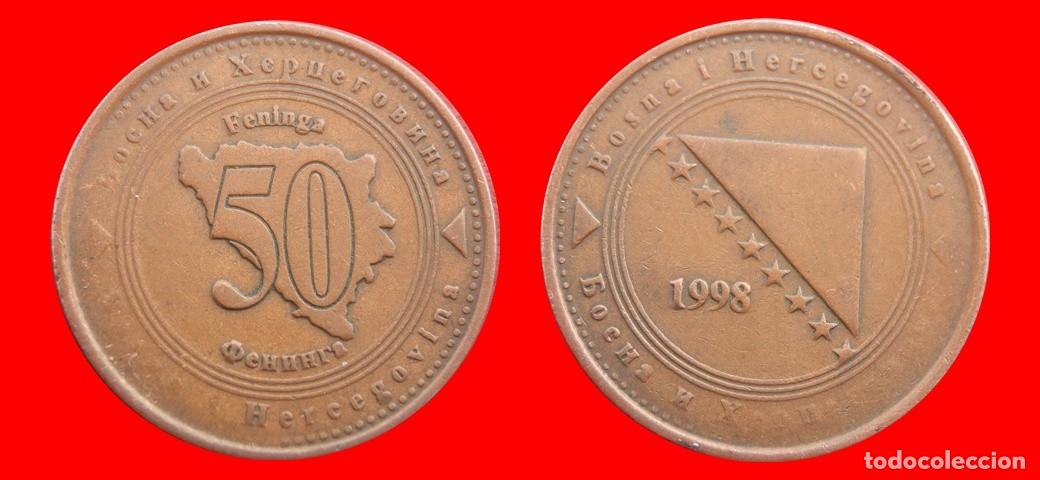 Monedas antiguas de Europa: 50 FENINGA 1998 BOSNIA HERZEGOVINA-151902