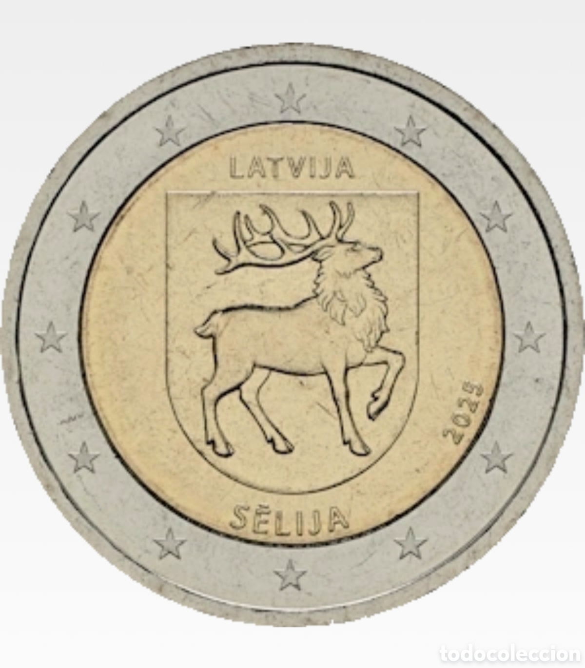Monedas antiguas de Europa: Moneda conmemorativa 2 euros - 2025 - SC - Letonia - S&eacute;lija