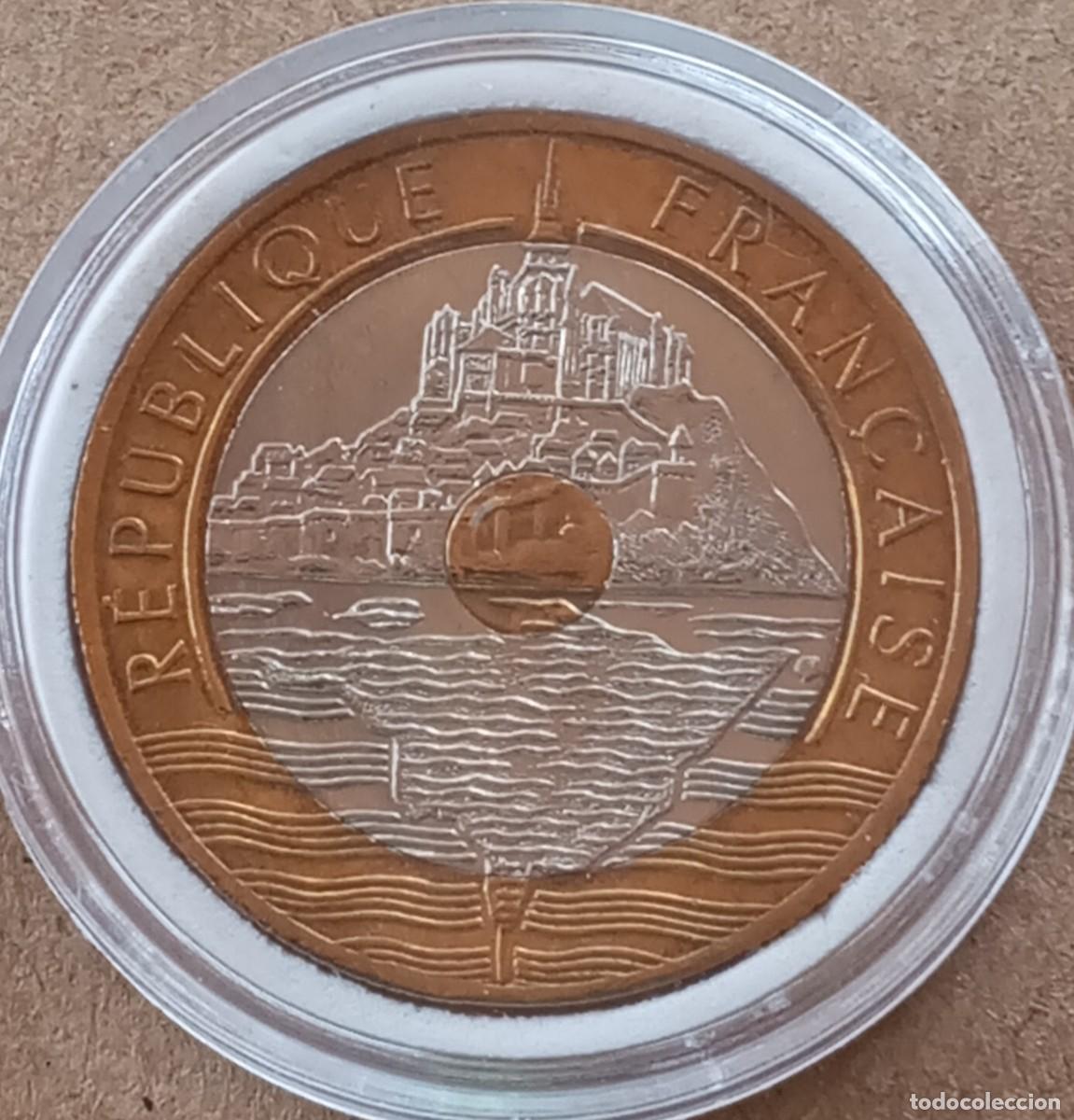 Monedas antiguas de Europa: LOTE 147 - MONEDA BIMETALICA DE FRANCIA, (SIN CIRCULAR)