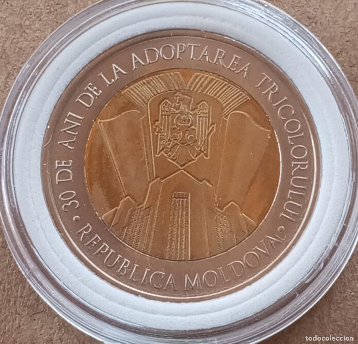 Alte M&uuml;nzen aus Europa: LOTE 148 - MONEDA BIMETALICA DE MOLDAVIA (SIN CIRCULAR)
