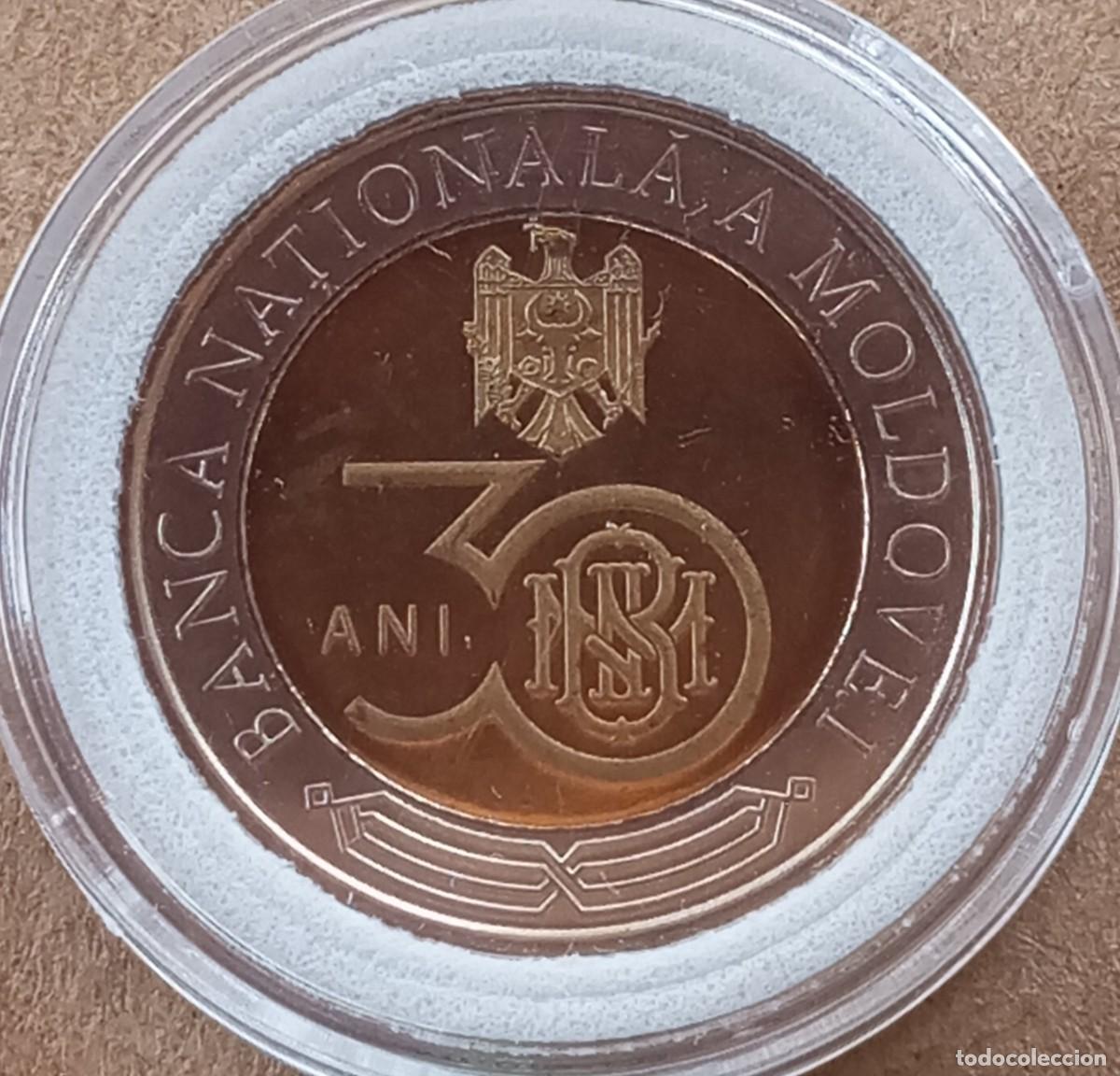 Monedas antiguas de Europa: LOTE 149 - MONEDA BIMETALICA DE MOLDAVIA (SIN CIRCULAR)