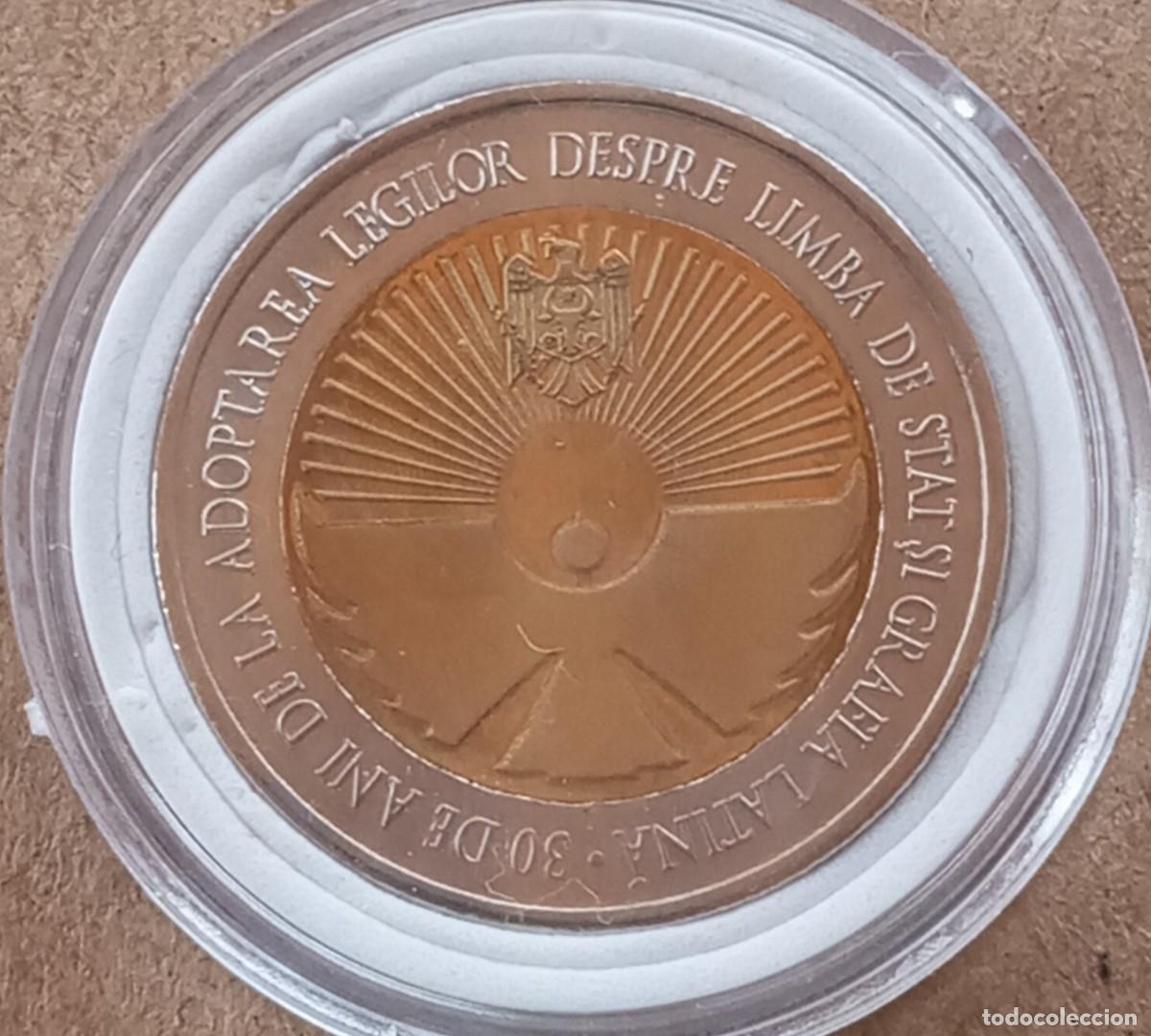 Monedas antiguas de Europa: LOTE 151 - MONEDA BIMETALICA DE MOLDAVIA (SIN CIRCULAR)