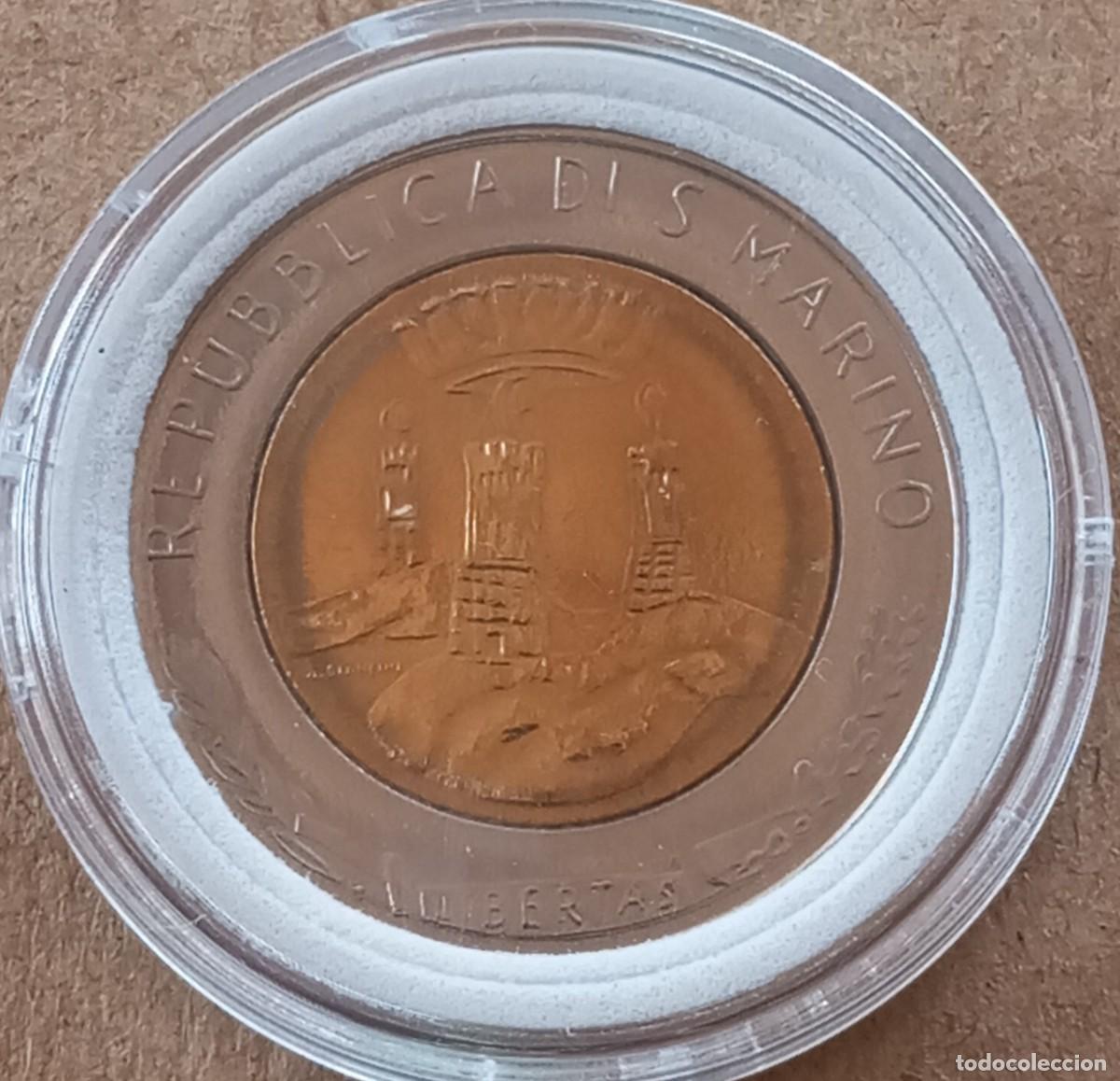 Monedas antiguas de Europa: LOTE 155 - MONEDA BIMETALICA DE SAN MARINO, (SIN CIRCULAR)