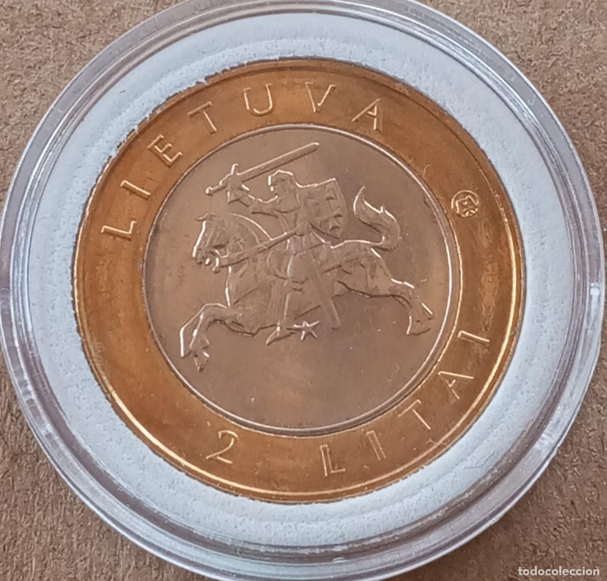 Monedas antiguas de Europa: LOTE 157 - MONEDA BIMETALICA DE LITUANIA (SIN CIRCULAR)
