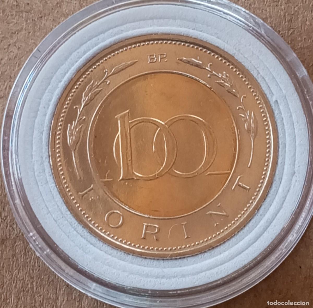 Monete antiche di Europa: LOTE 158 - MONEDA CONMEMORATIVA BIMETALICA DE HUNGRIA (SIN CIRCULAR)