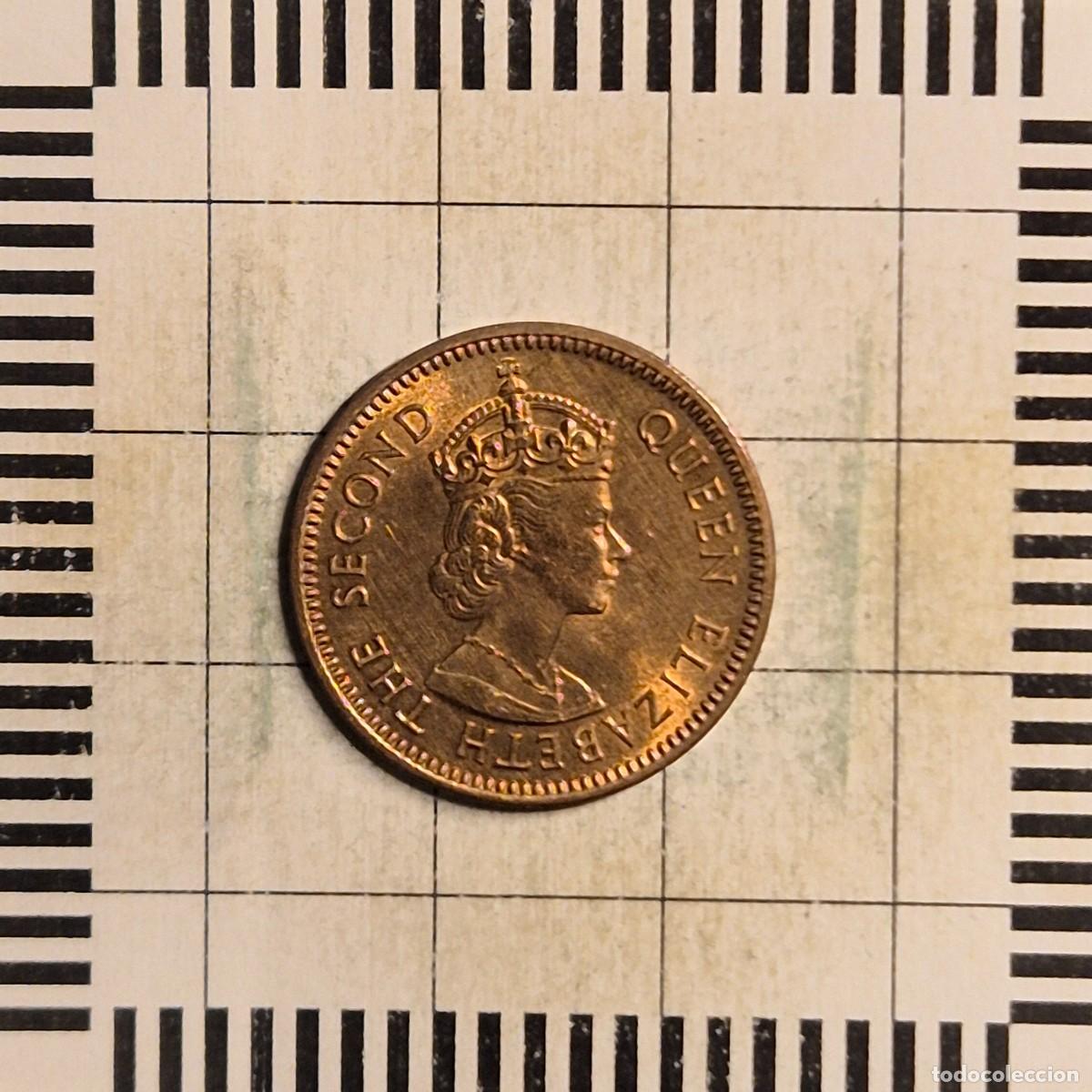 Old Coins of Europe: 3 MILS, CHIPRE. ISABEL II, 1955. (KM#33).