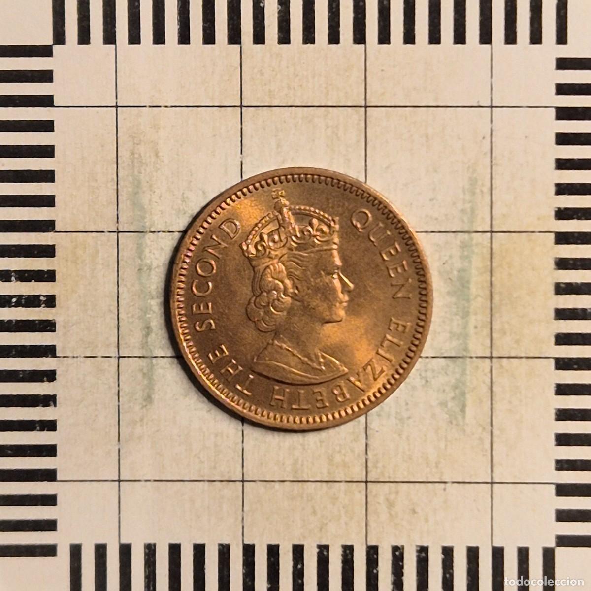 Old Coins of Europe: 3 MILS, CHIPRE. ISABEL II, 1955. (KM#33).