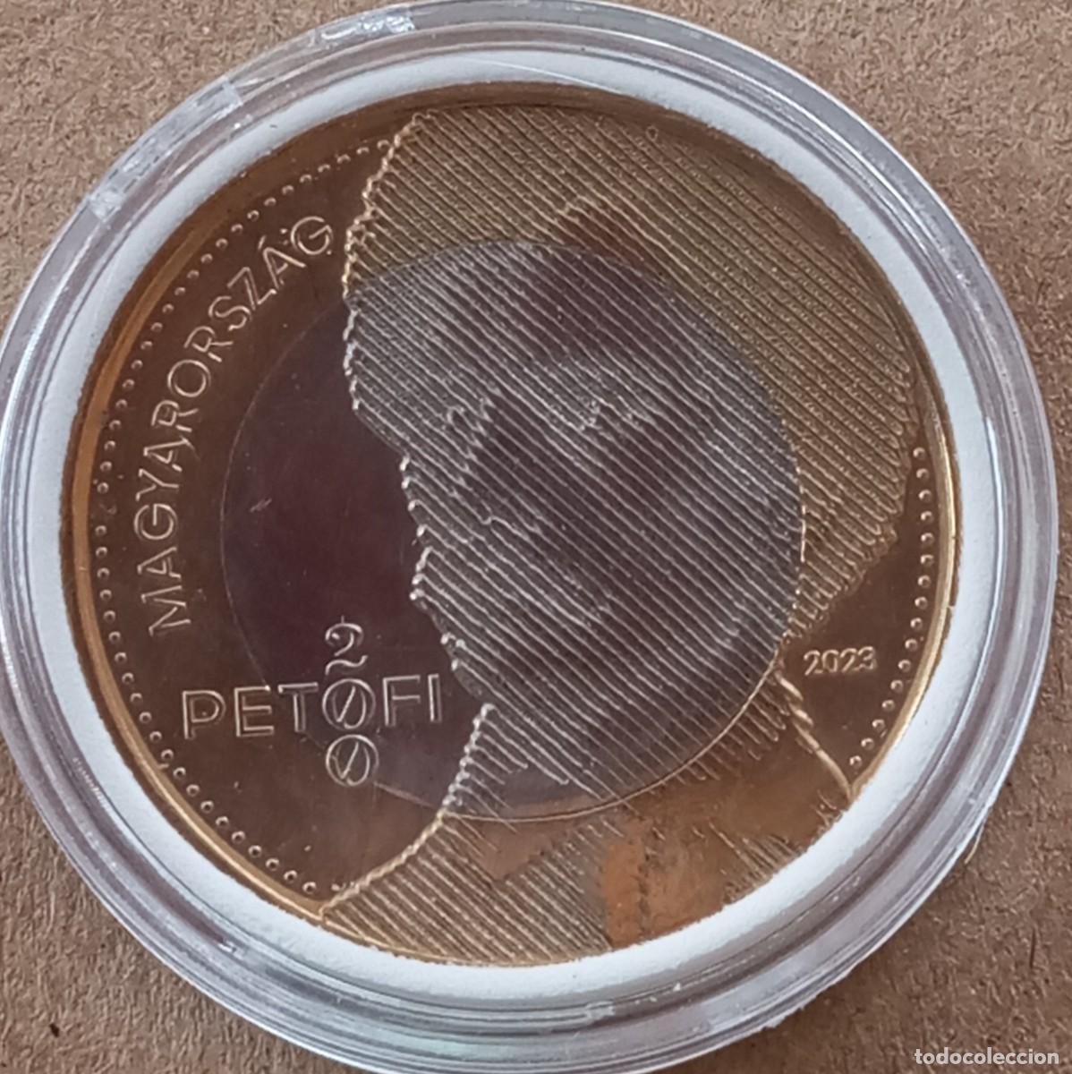 Monete antiche di Europa: LOTE 159 - MONEDA CONMEMORATIVA BIMETALICA DE HUNGRIA (SIN CIRCULAR)