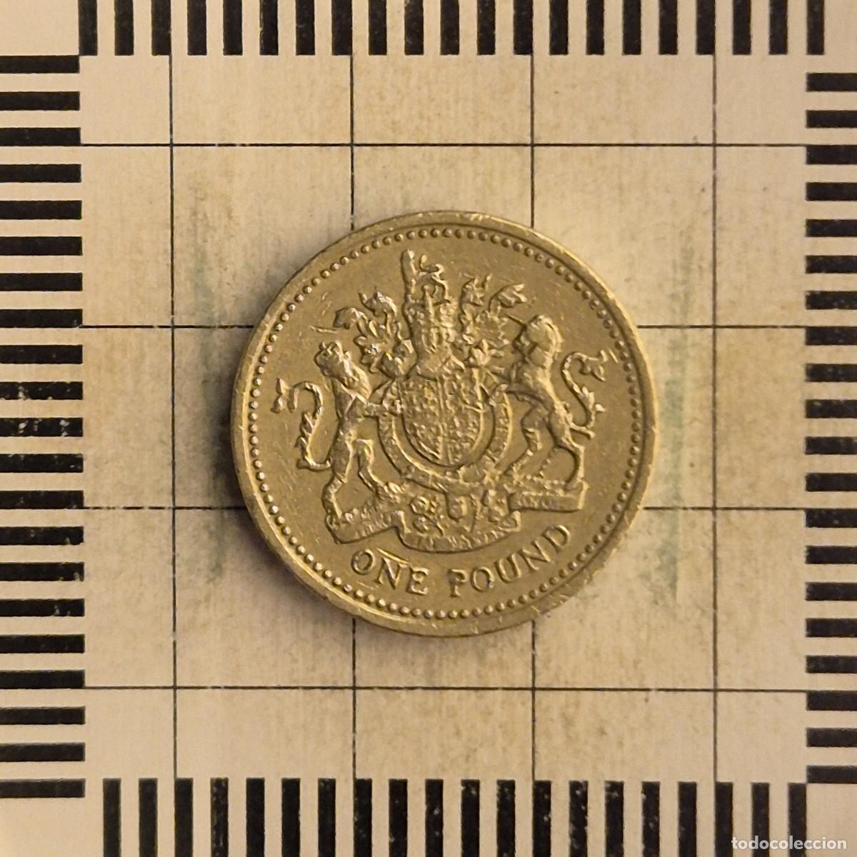 Monedas antiguas de Europa: 1 LIBRA, GRAN BRETA&Ntilde;A. ISABEL II, 1983. (KM#933).