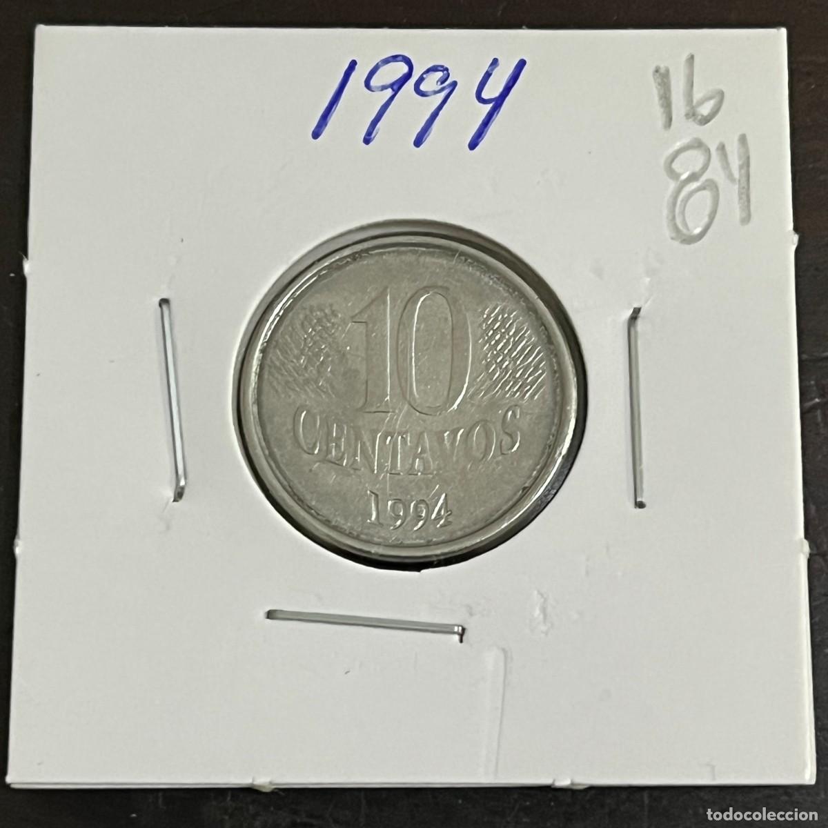 Monedas antiguas de Europa: Coin 10 Centavos 1994 KM# 633 Brazil - Stainless Steel - I1684