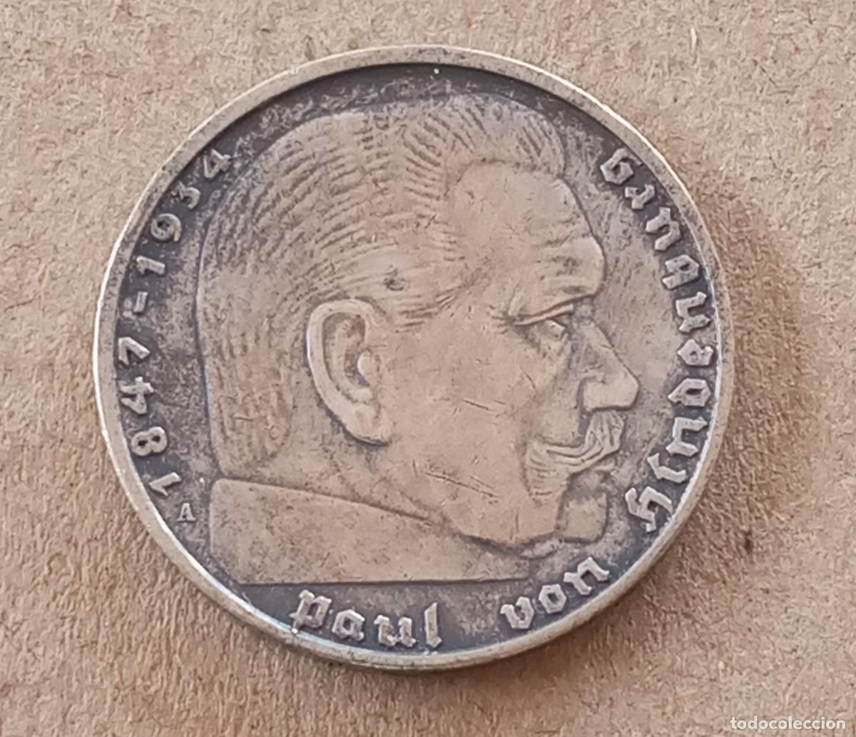 Monedas antiguas de Europa: LOTE 166 - MONEDA DEL TERCER REICH ALEMAN DE PLATA.