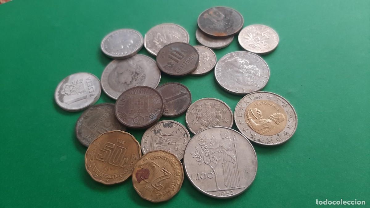 Monedas antiguas de Europa: (MUNDO) LOTE DE MONEDAS VARIAS
