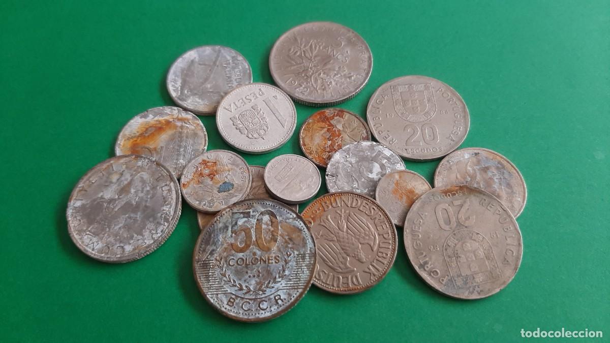 Monedas antiguas de Europa: (MUNDO) LOTE DE MONEDAS VARIAS