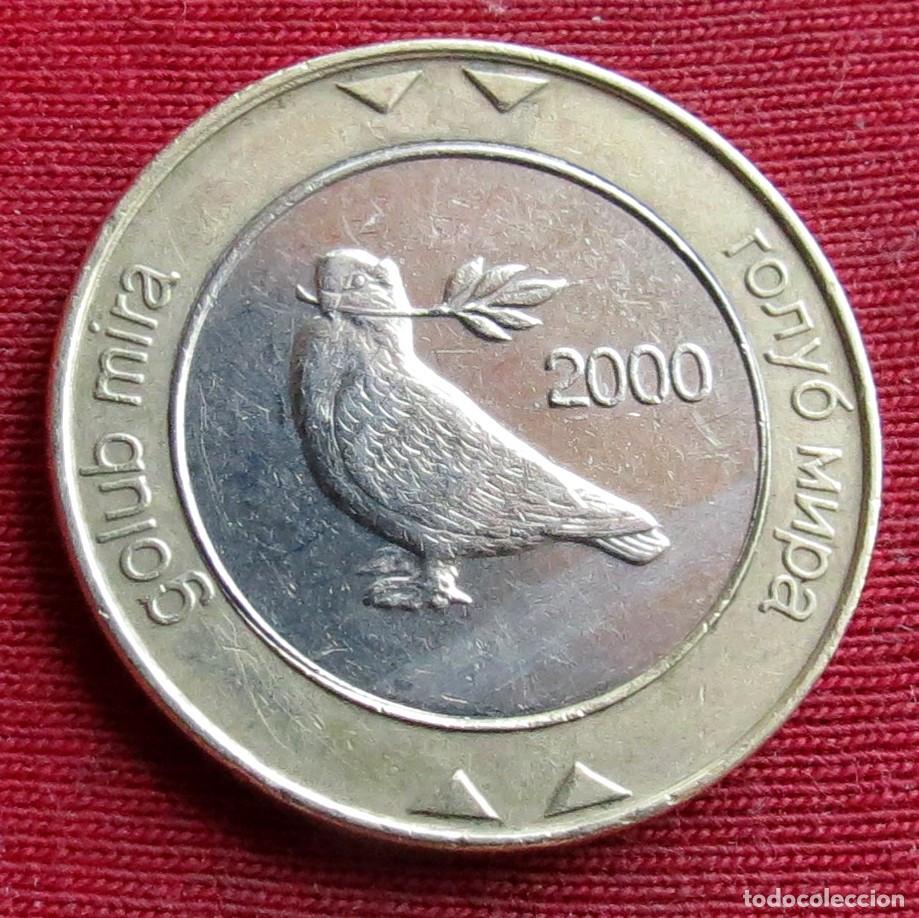 Monedas antiguas de Europa: Bosnia Herzegovina 2 km konvertible marka 2000 KM# 119 Lt 1608 *V1