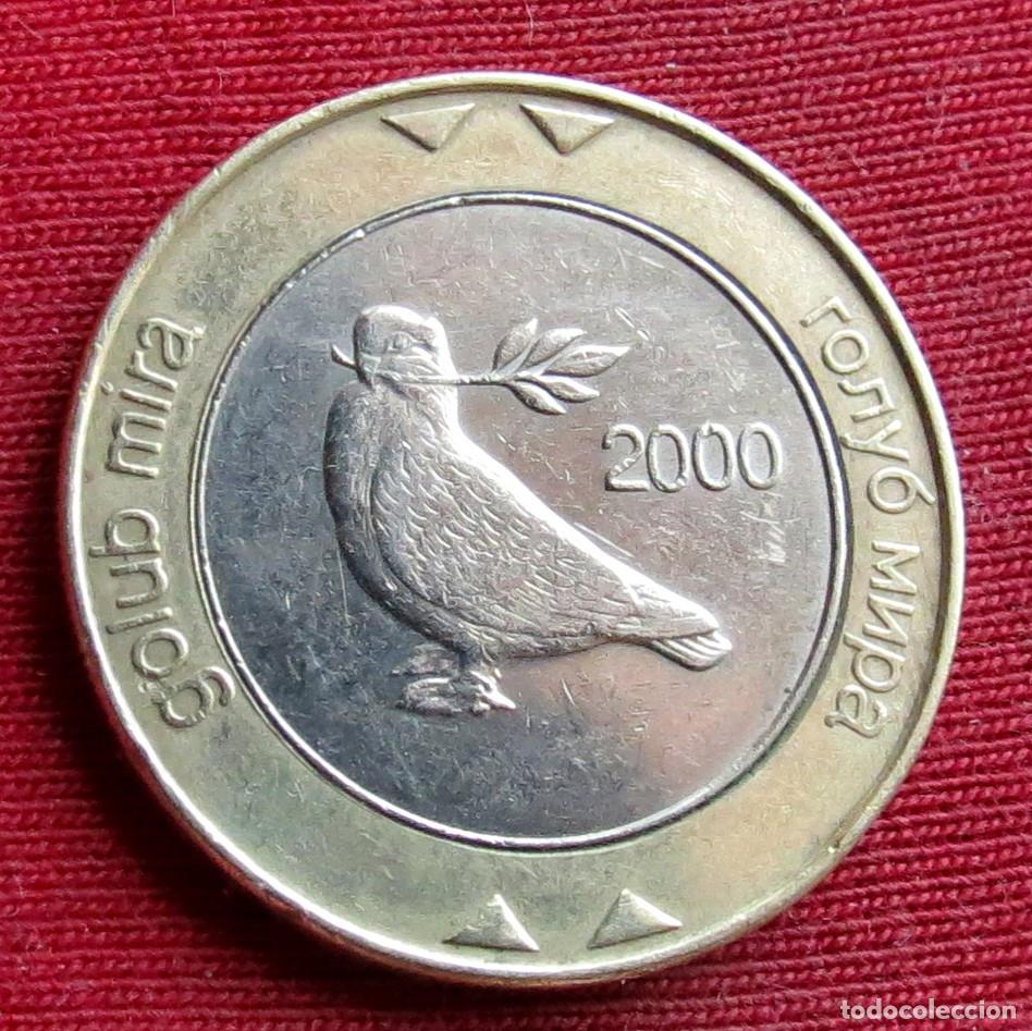 Monedas antiguas de Europa: Bosnia Herzegovina 2 km konvertible marka 2000 KM# 119 Lt 1086 *V2