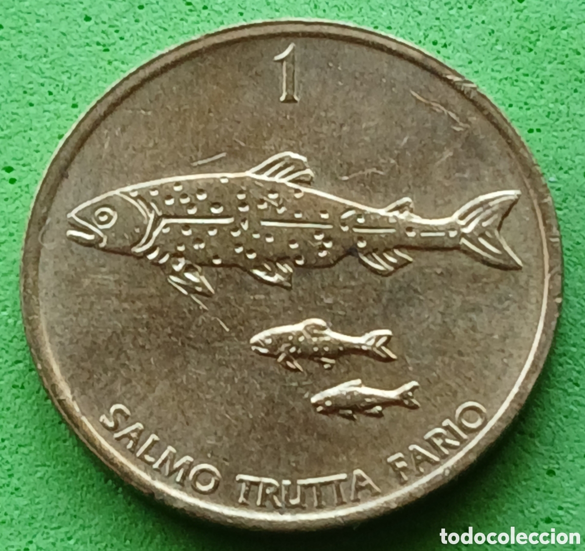 Monedas antiguas de Europa: Eslovenia 1 tolar 1998 km#4