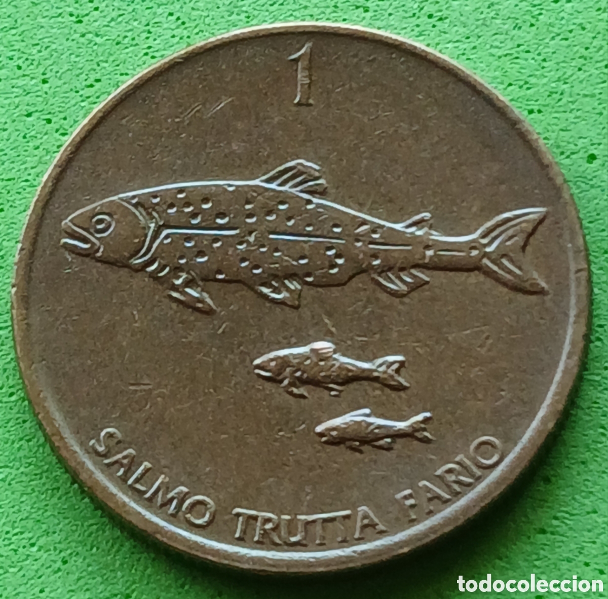 Monedas antiguas de Europa: Eslovenia 1 tolar 1993 km#4