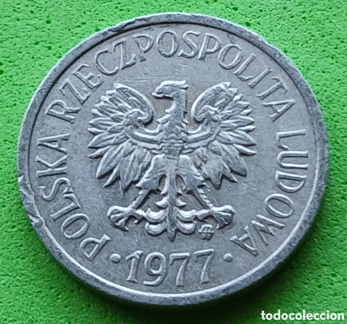 Monedas antiguas de Europa: Polonia 10 groszy 1977 Y#AA47
