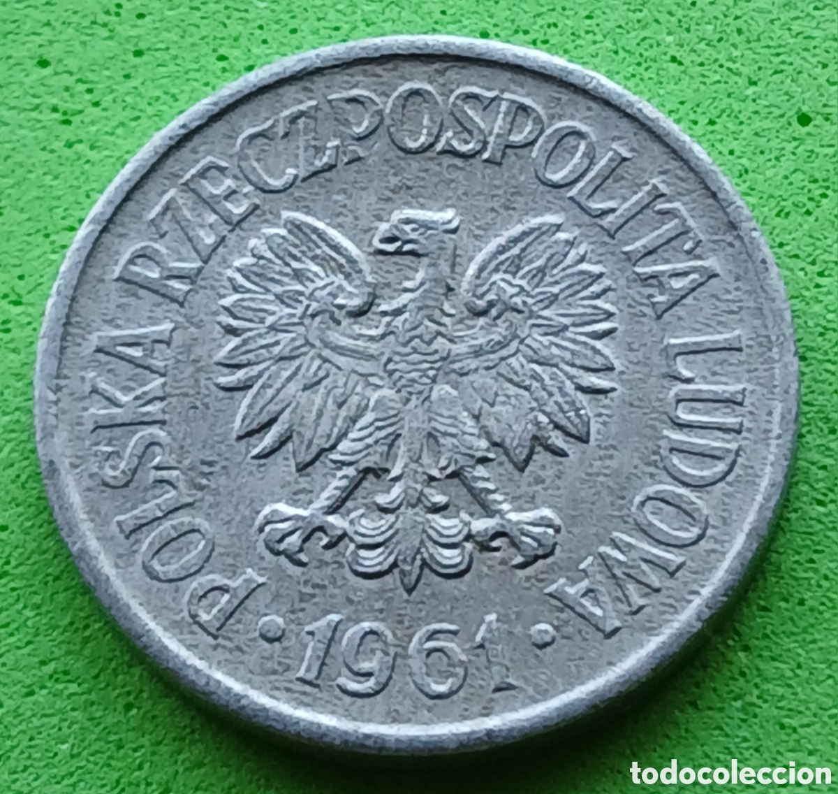 Monedas antiguas de Europa: Polonia 10 groszy 1961 Y#AA47