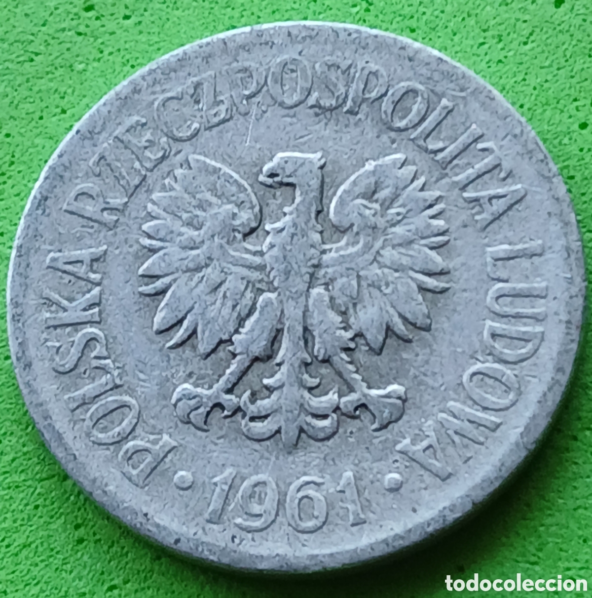 Monedas antiguas de Europa: Polonia 20 groszy 1961 Y#A47