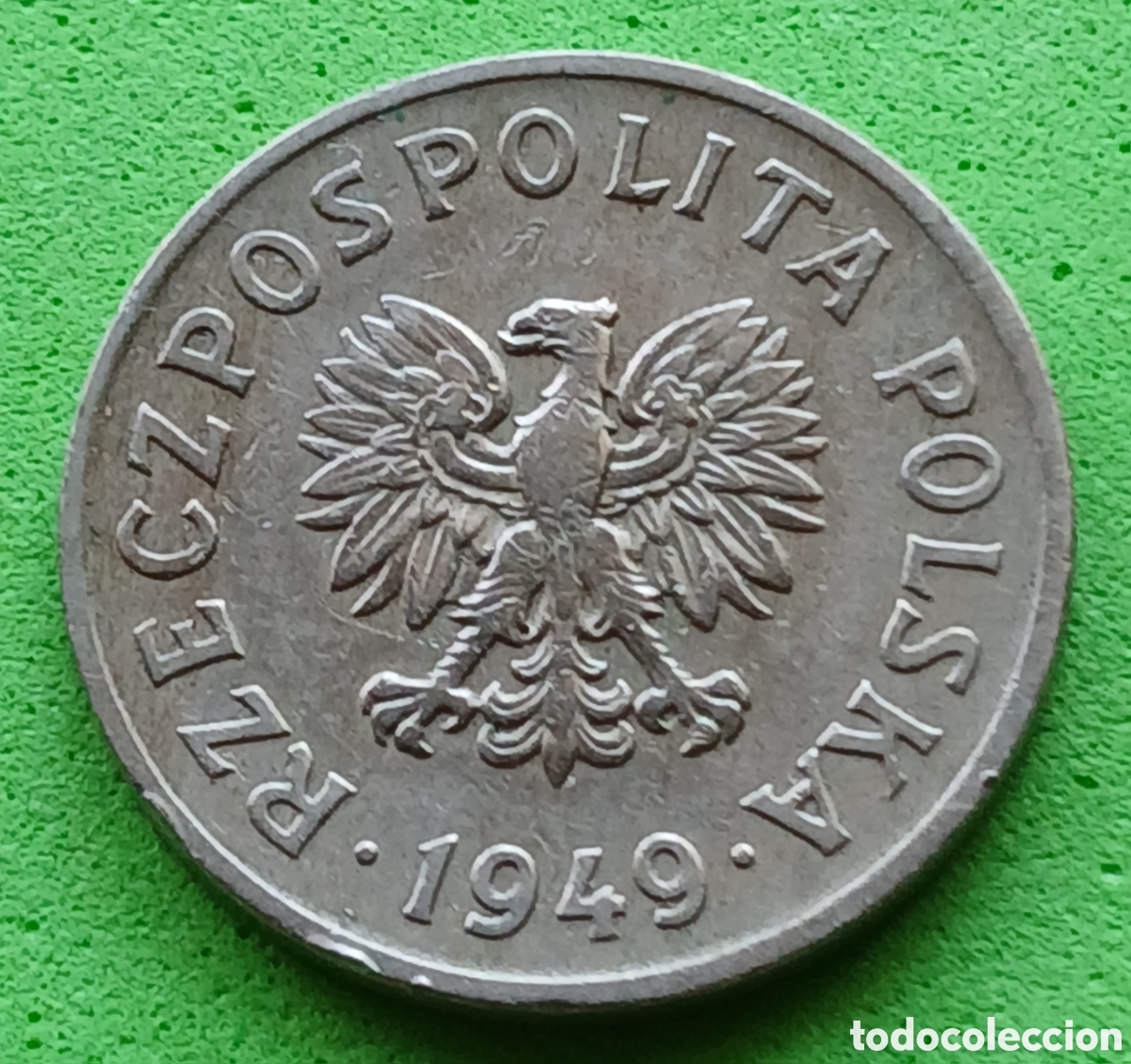 Monedas antiguas de Europa: Polonia 20 groszy 1949 Y#43