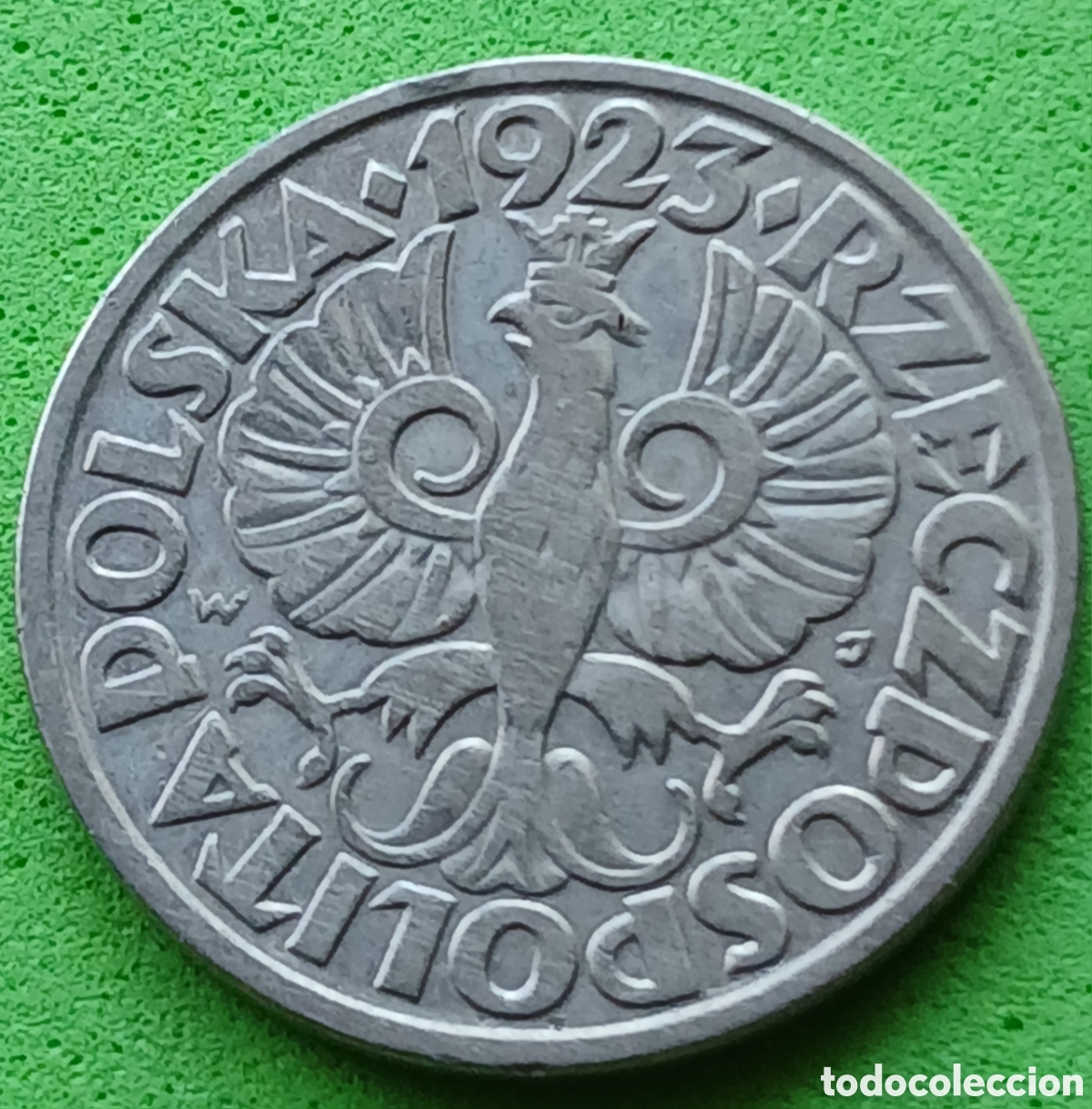 Monedas antiguas de Europa: Polonia 20 groszy 1923 Y#12 magn&eacute;tica