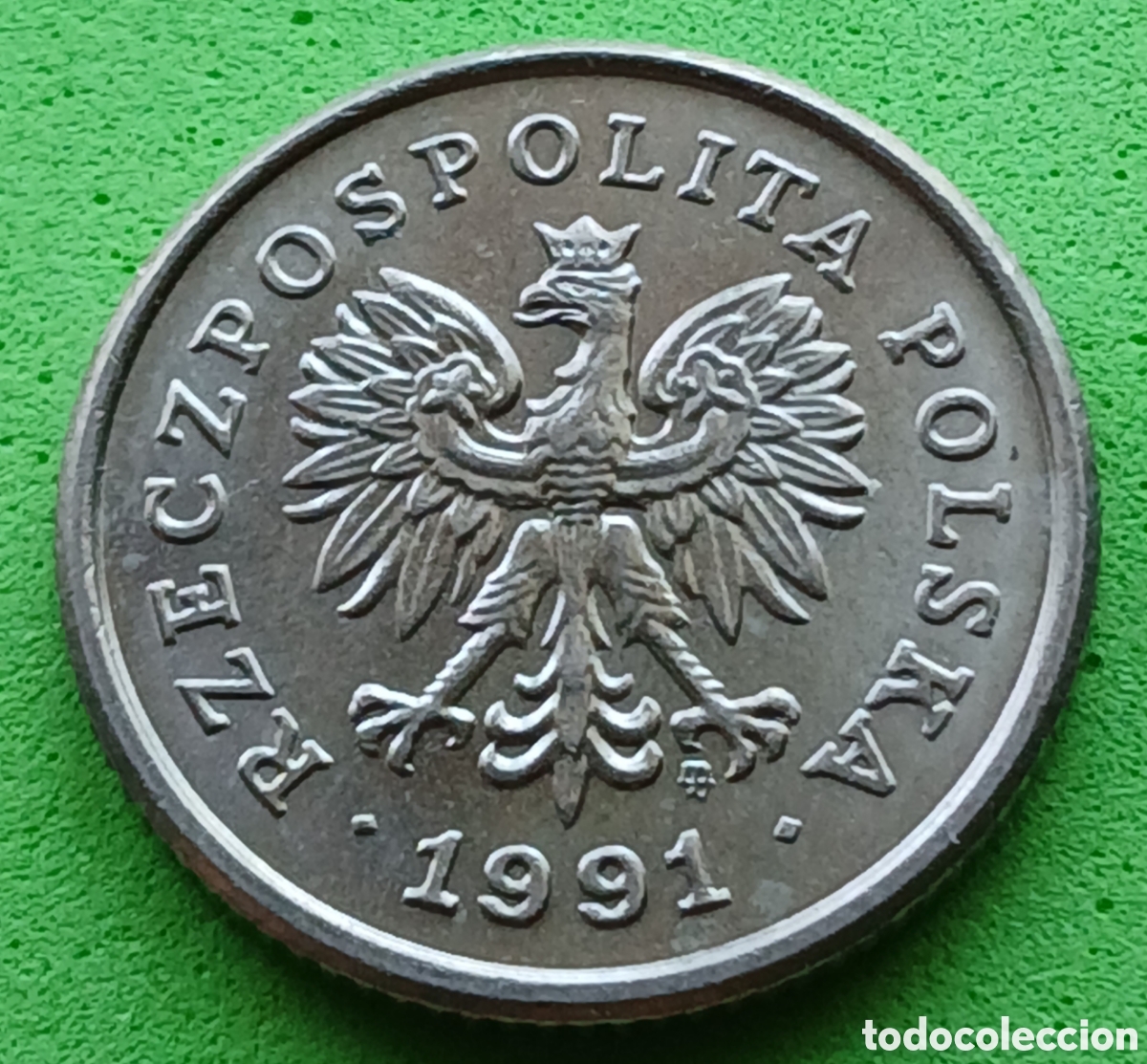 Monedas antiguas de Europa: Polonia 50 groszy 1991 Y#281