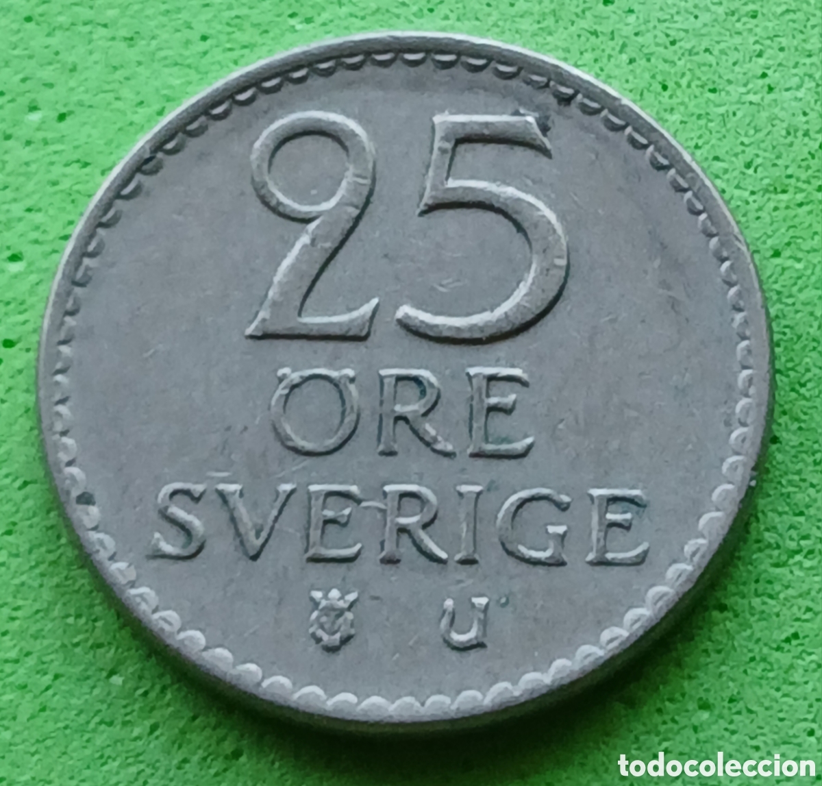 Monedas antiguas de Europa: Suecia 25 ore 1963 km#836