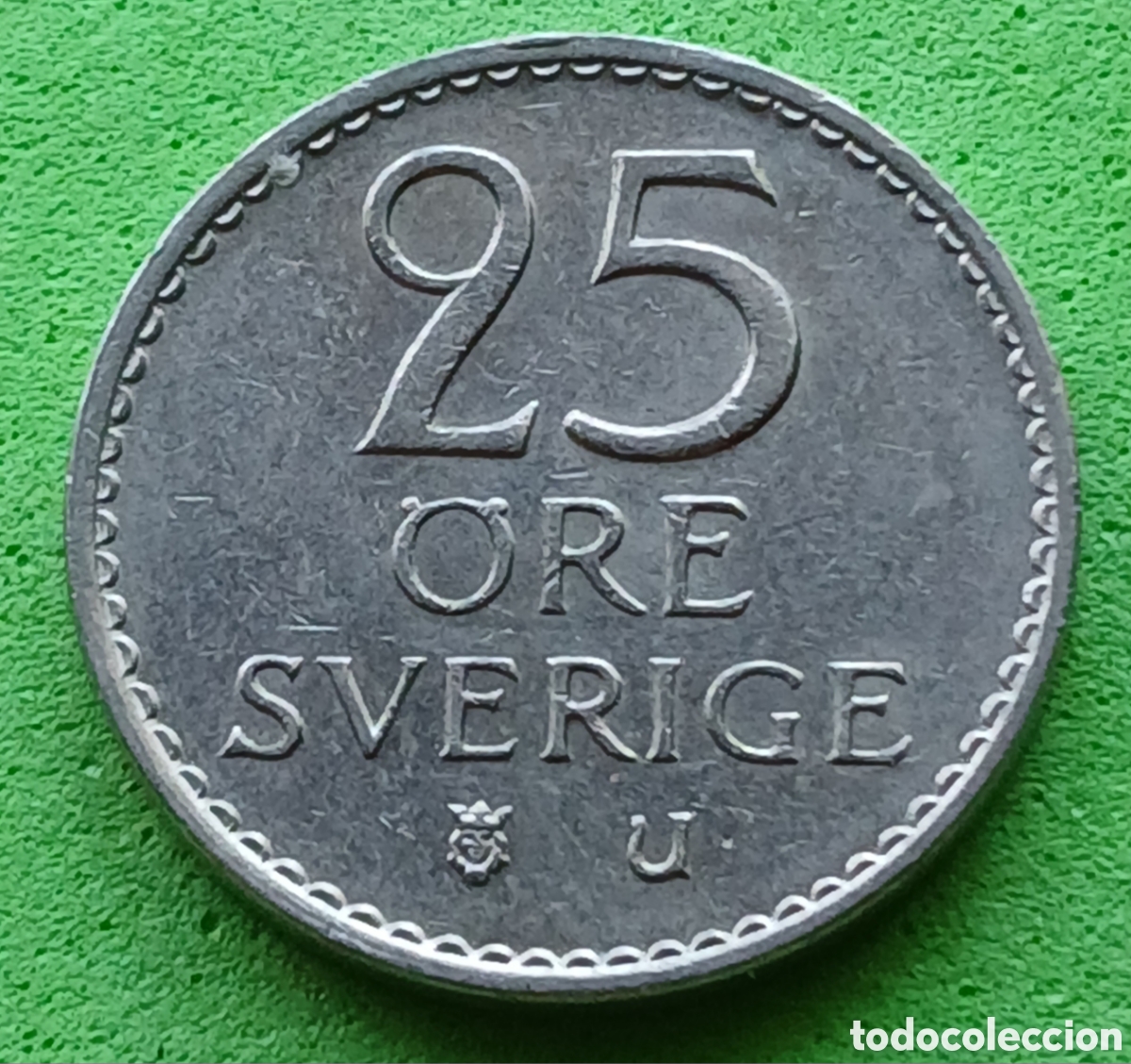 Monedas antiguas de Europa: Suecia 25 ore 1973 km#836