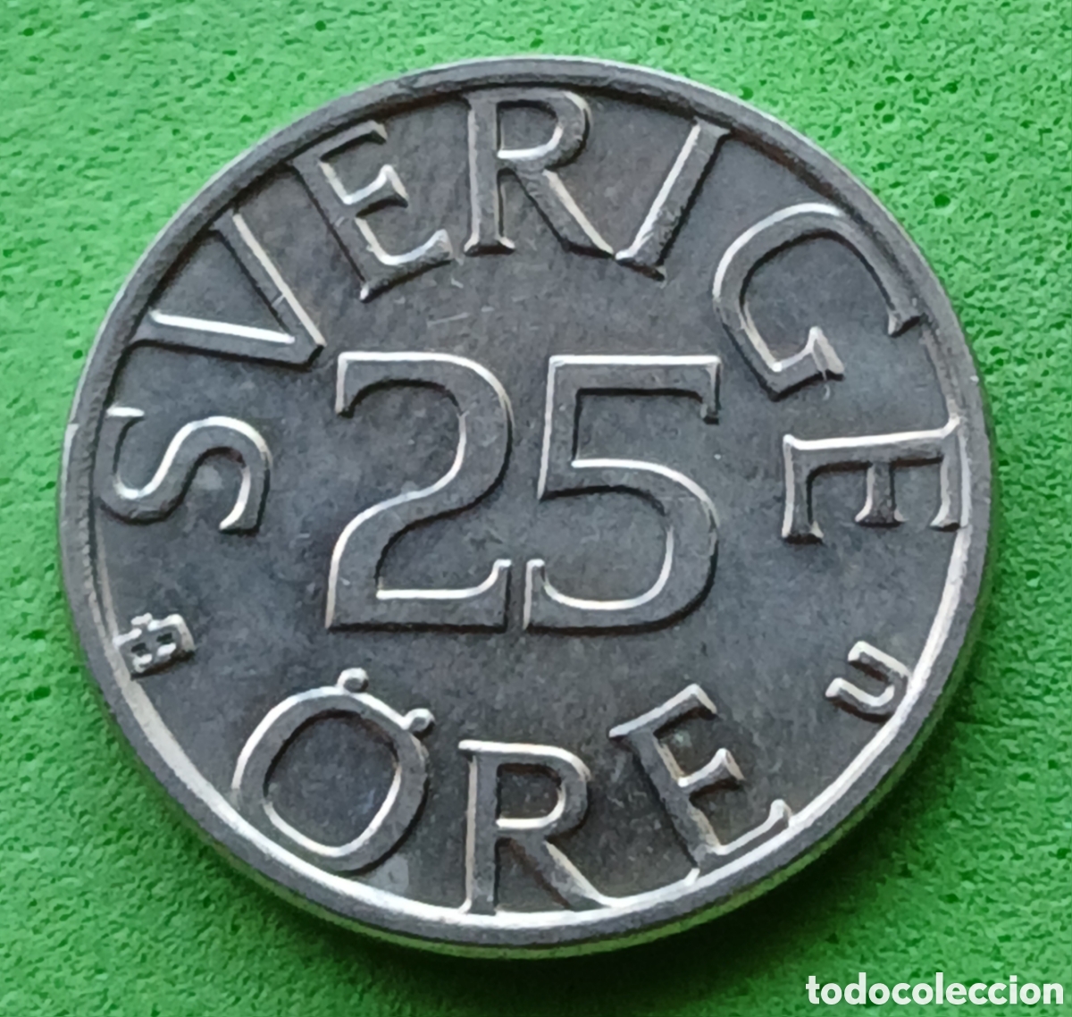 Monedas antiguas de Europa: Suecia 25 ore 1979 km#851