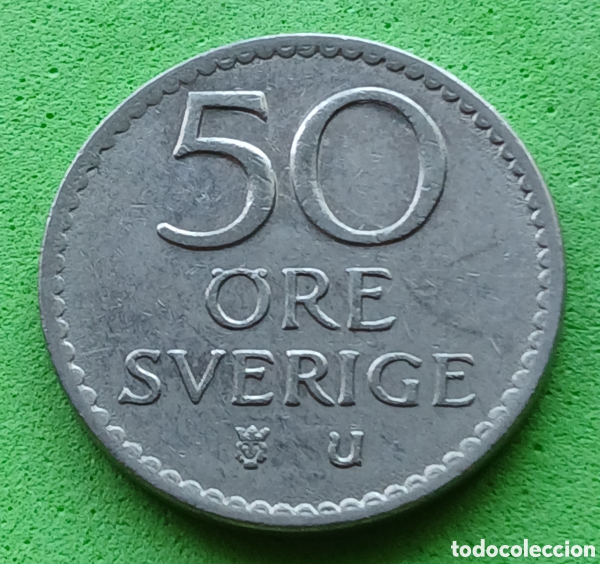 Monedas antiguas de Europa: Suecia 50 ore 1969 km#837