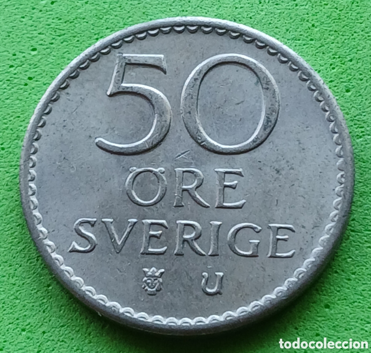Monedas antiguas de Europa: Suecia 50 ore 1972 km#837