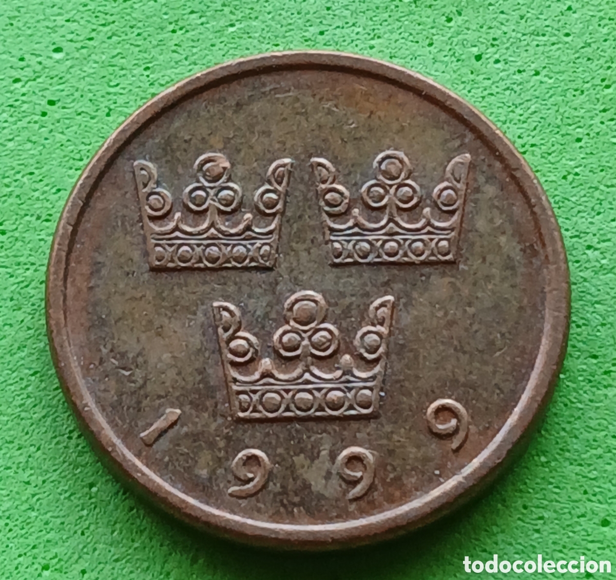 Monedas antiguas de Europa: Suecia 50 ore 1999 km#878