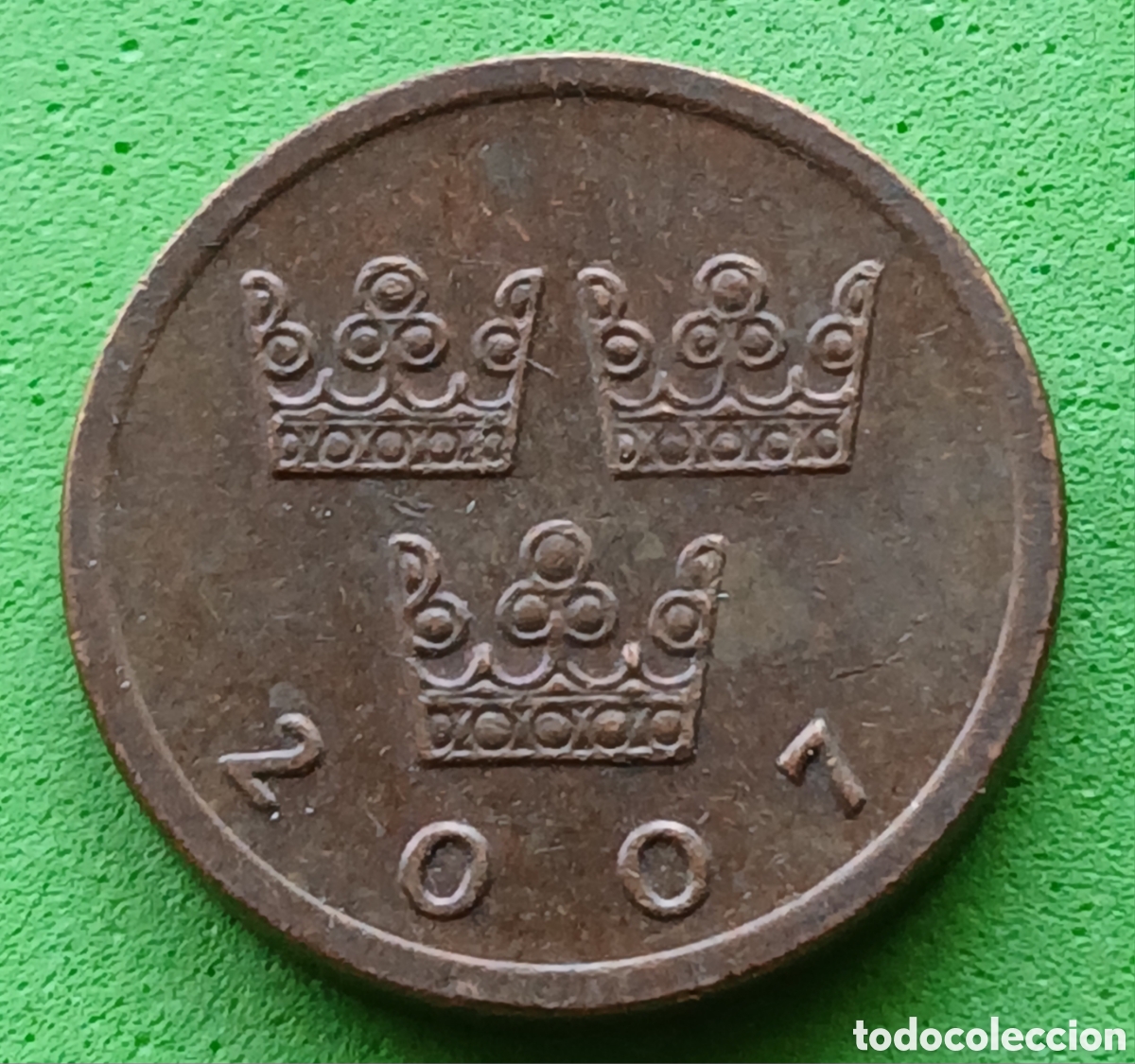 Monedas antiguas de Europa: Suecia 50 ore 2007 km#878