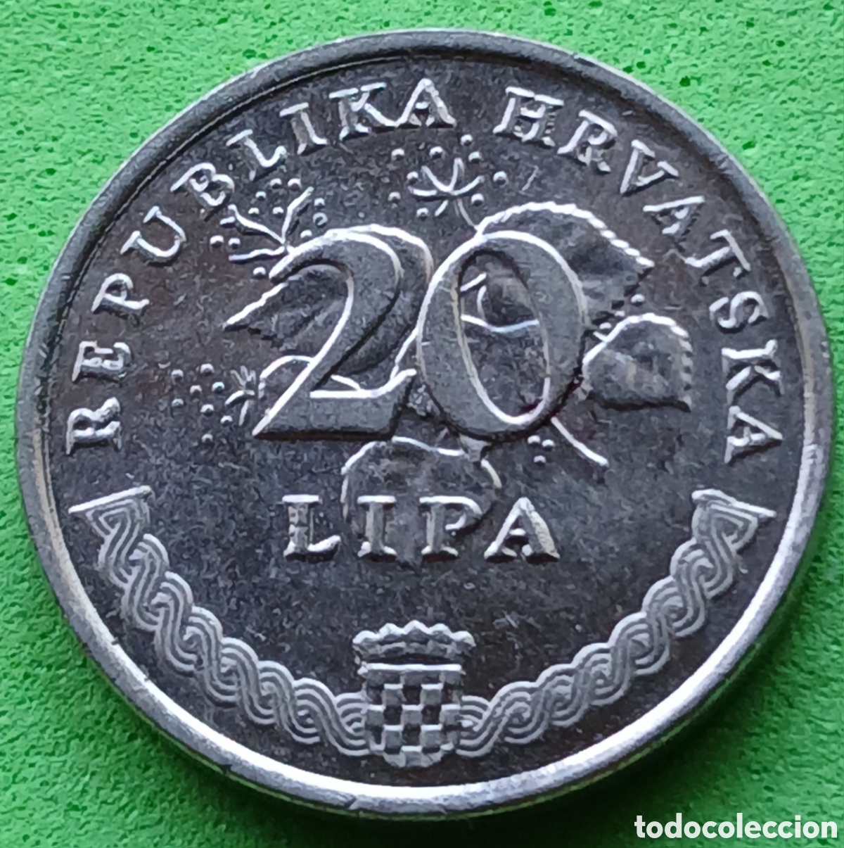 Monedas antiguas de Europa: Croacia 20 lipa 2011 km#7