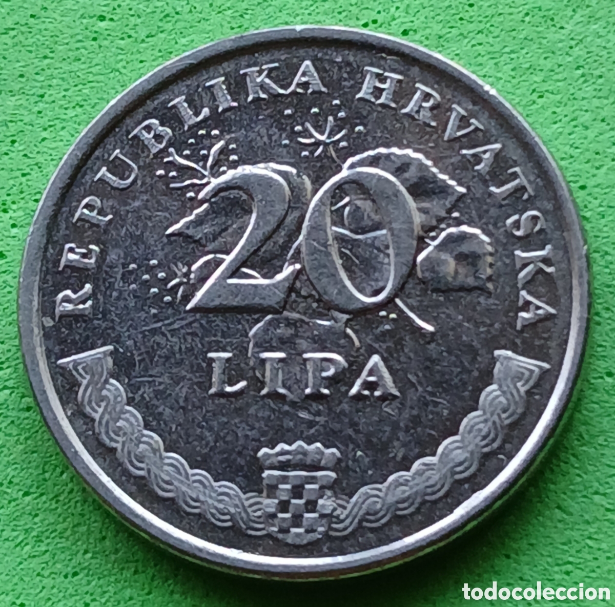 Monedas antiguas de Europa: Croacia 20 lipa 2013 km#7