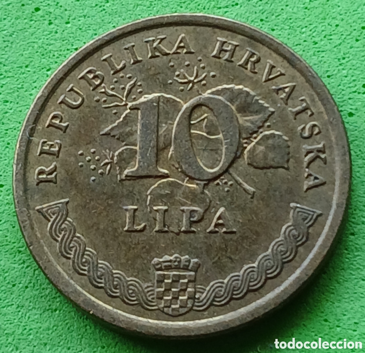 Monedas antiguas de Europa: Croacia 10 lipa 1997 km#6