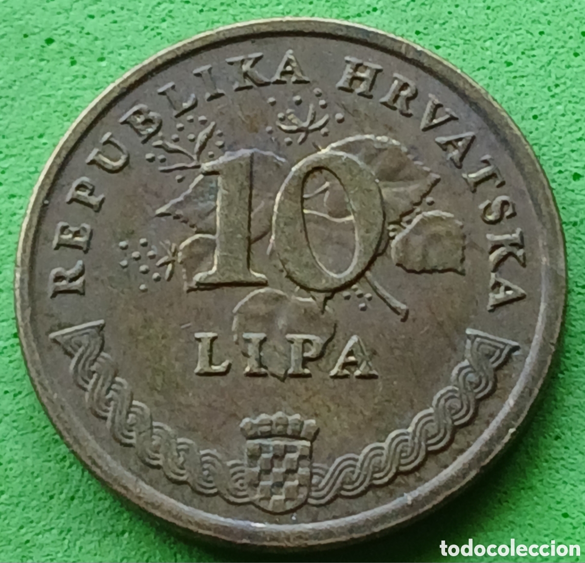Monedas antiguas de Europa: Croacia 10 lipa 2001 km#6