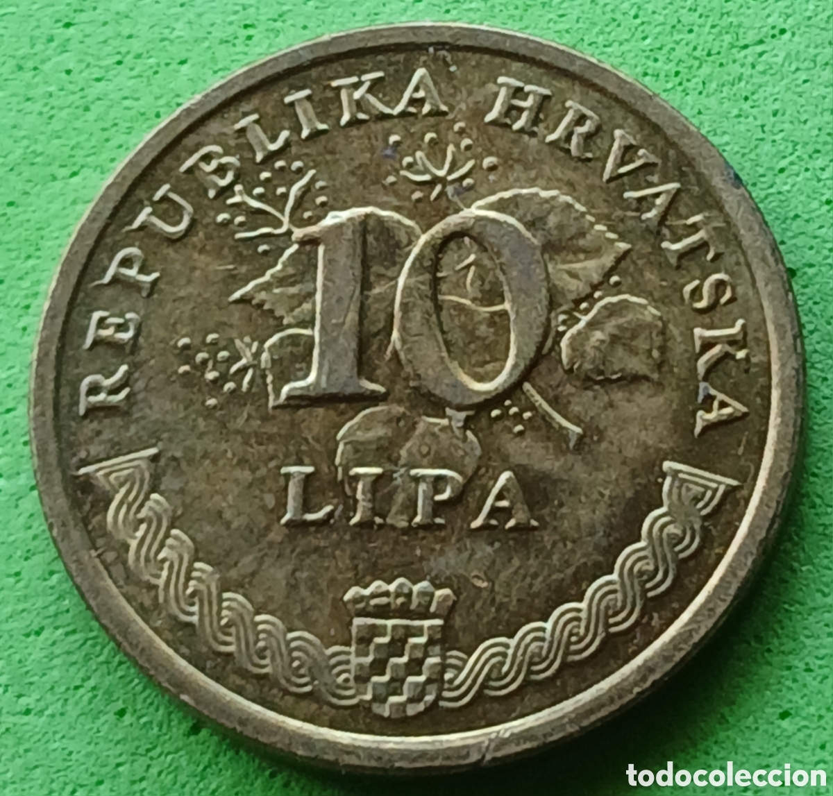 Monedas antiguas de Europa: Croacia 10 lipa 2003 km#6
