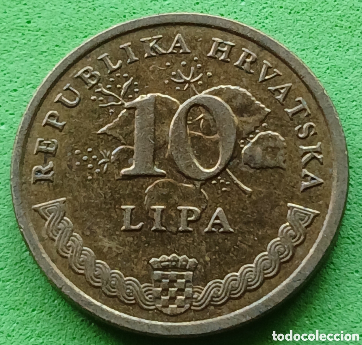 Monedas antiguas de Europa: Croacia 10 lipa 2009 km#6