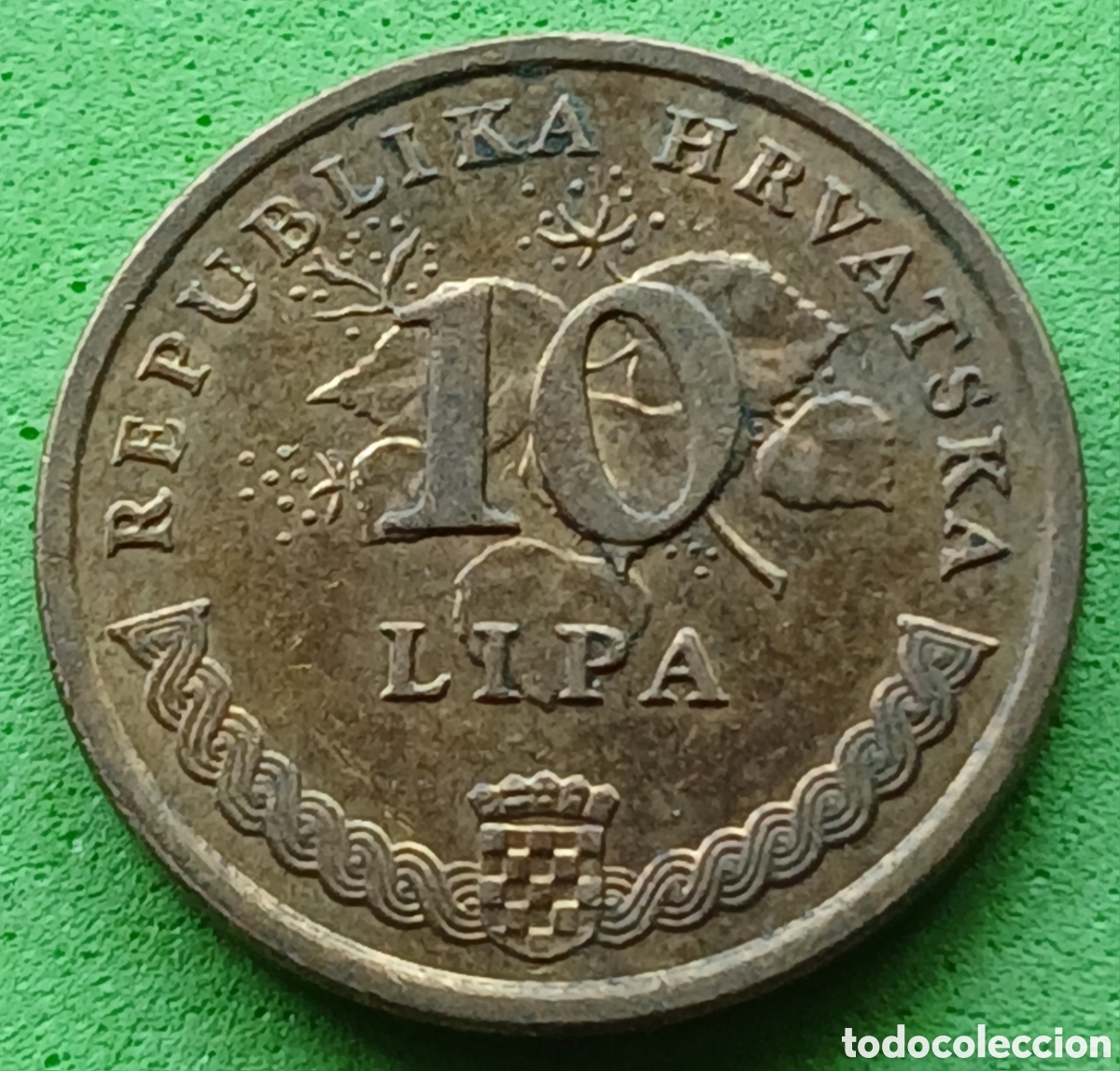 Monedas antiguas de Europa: Croacia 10 lipa 2011 km#6