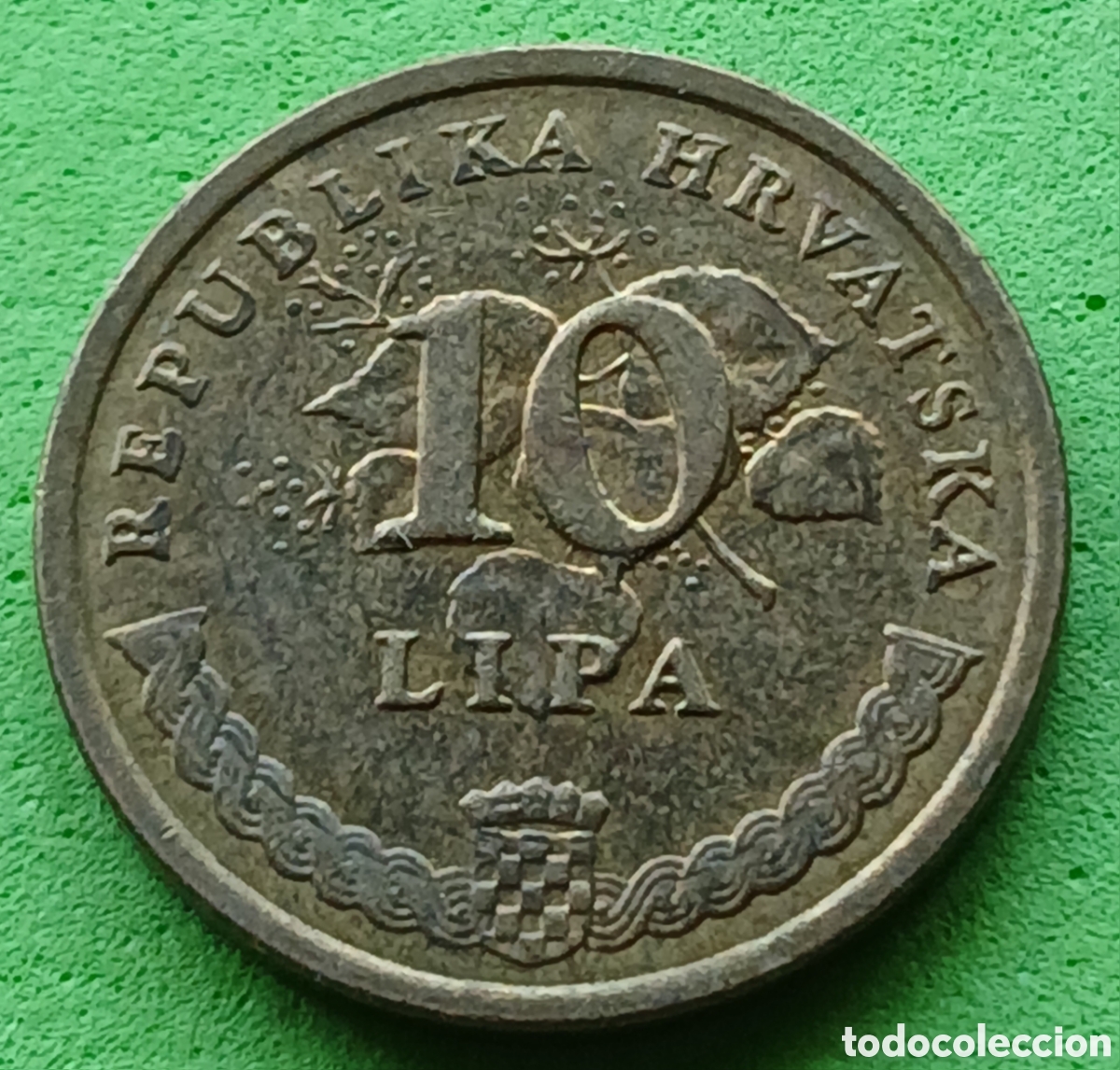 Monedas antiguas de Europa: Croacia 10 lipa 2016 km#16