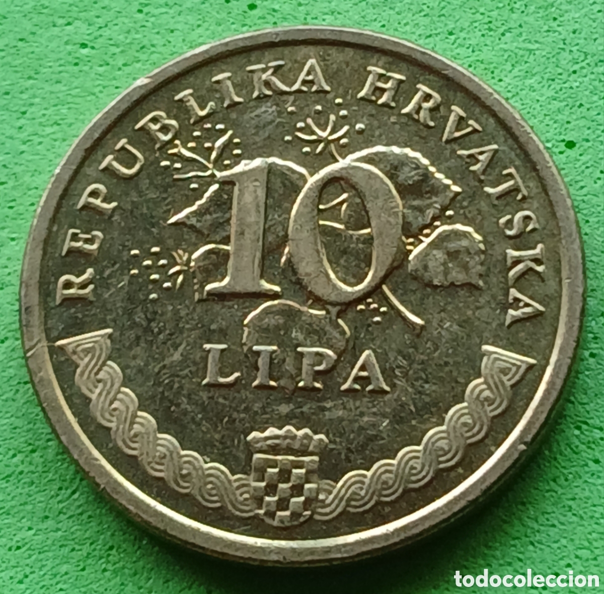 Monedas antiguas de Europa: Croacia 10 lipa 2017 km#6
