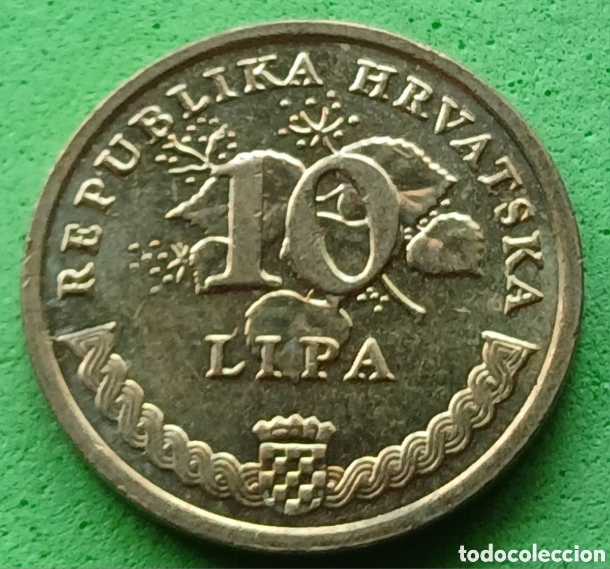 Monedas antiguas de Europa: Croacia 10 lipa 2019 km#6