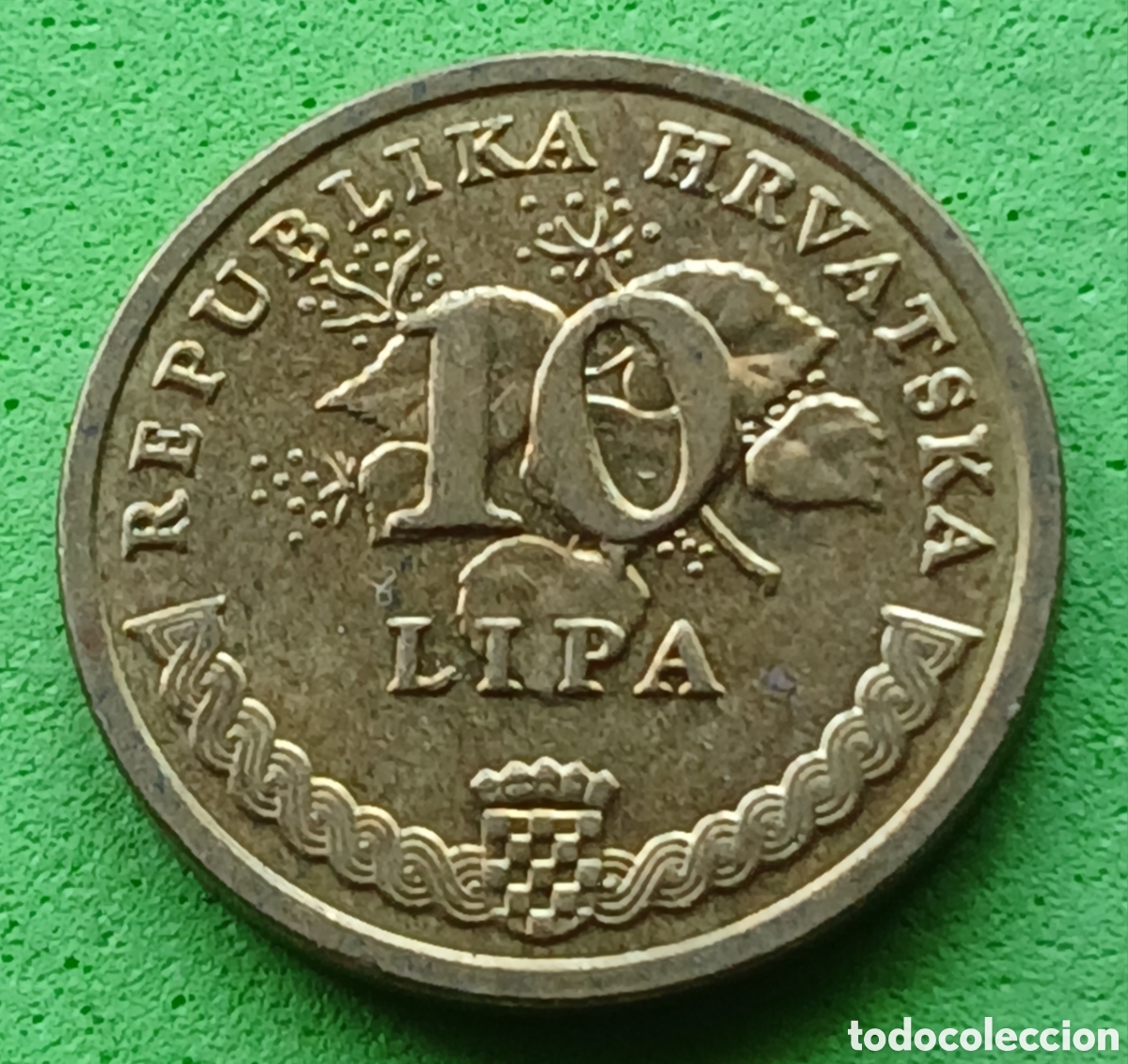 Monedas antiguas de Europa: Croacia 10 lipa 2021 km#6 poco com&uacute;n