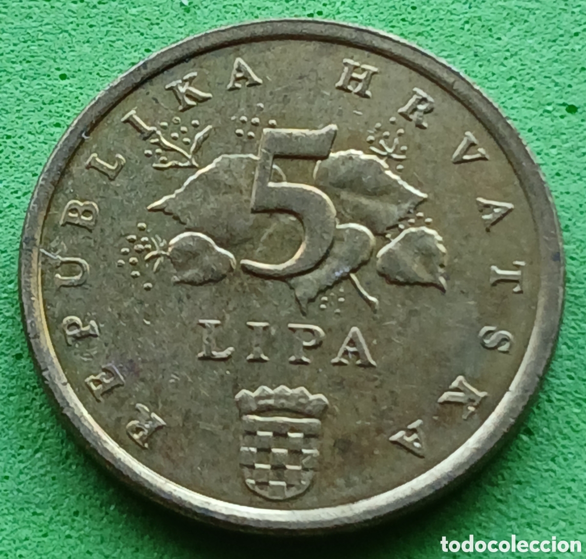 Monedas antiguas de Europa: Croacia 5 lipa 2013 km#5