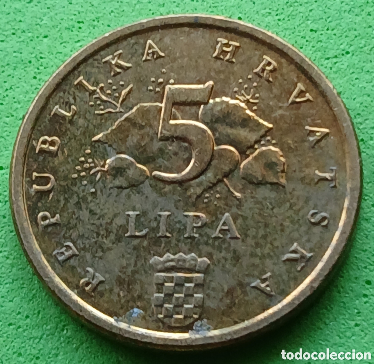 Monedas antiguas de Europa: Croacia 5 lipa 2017 km#5