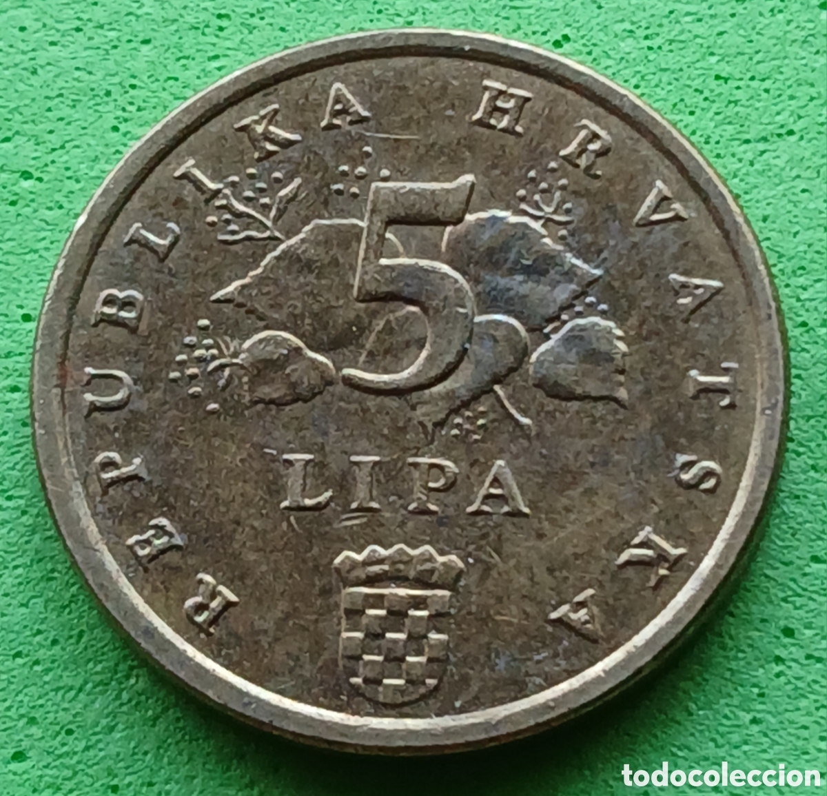 Monedas antiguas de Europa: Croacia 5 lipa 2019 km#5