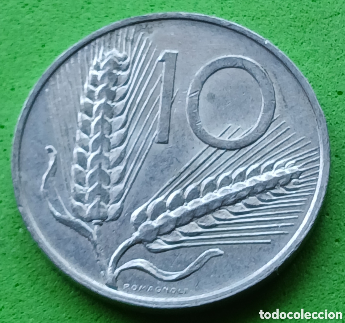 Monedas antiguas de Europa: Italia 10 liras 1951 km#93