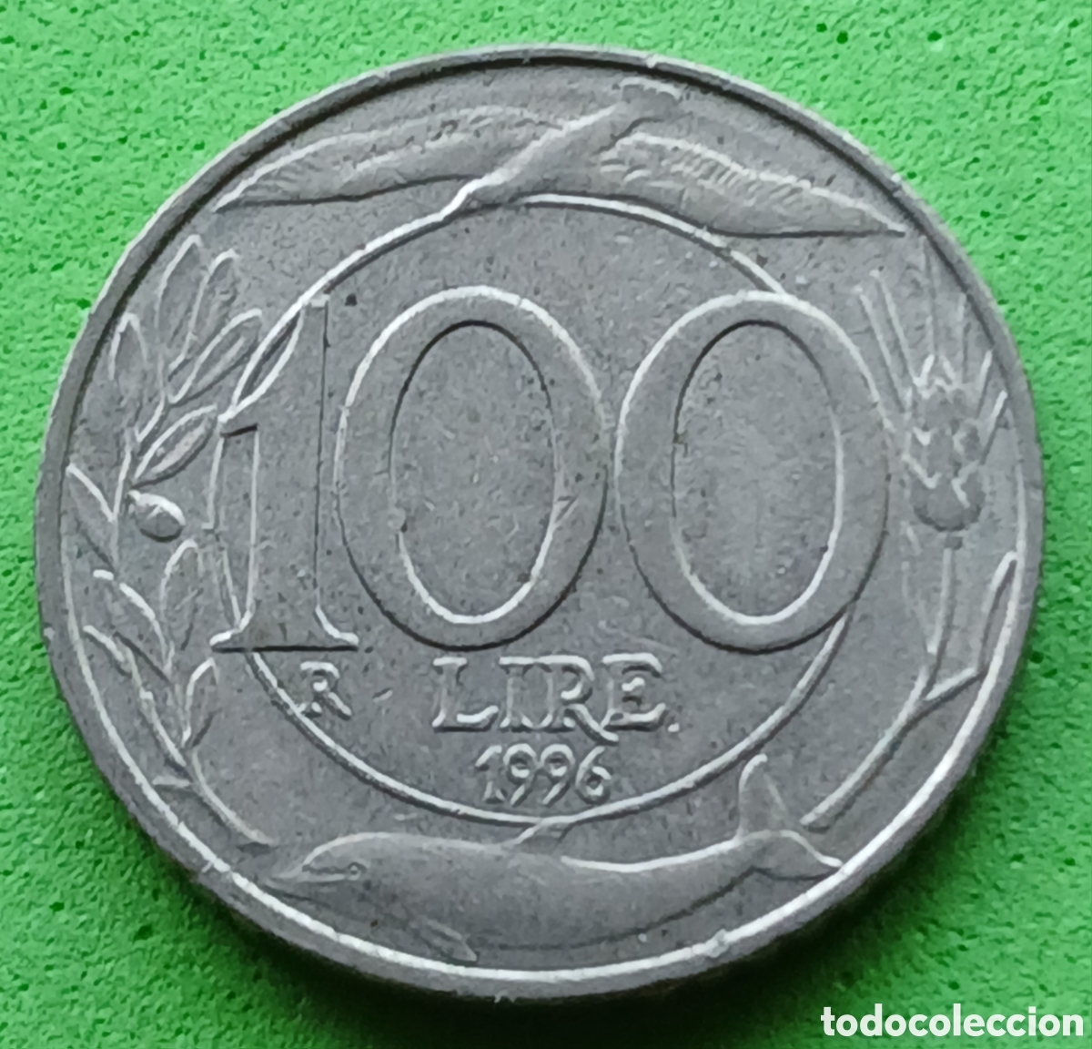 Monedas antiguas de Europa: Italia 100 liras 1996 km#159